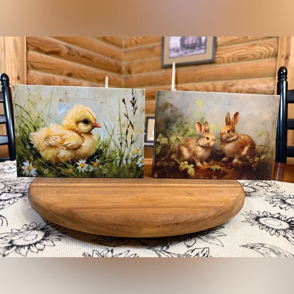 EASTER Pictures - Rabbits & Duckling